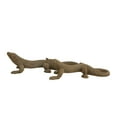 thumbnail image 6 of 16"W, 13"W Gold Resin Beaded Lizard Sculpture, by DecMode (2 Count), 6 of 9