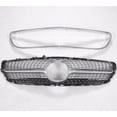 thumbnail image 3 of Front Grille W/ Grill Frame Upper Bumper Hood Mesh For Mercedes-Benz W218 CLS Class CLS260 CLS300 CLS320 CLS350 CLS400 2015-2018, 3 of 4