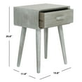 thumbnail image 3 of Safavieh Lyle 1 Drawer Casual Glam Accent Table, 3 of 9