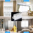 thumbnail image 2 of Maytalsory 100pcs/set Plastic Curtain Track Hooks Easy Installation Strong And Sturdy For Any Application 1Set, 2 of 6