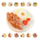 thumbnail image 3 of 24pcs Miniature Food Models Doll House Snack Models Fake Food Props Miniature Food Mixed Style, 3 of 3