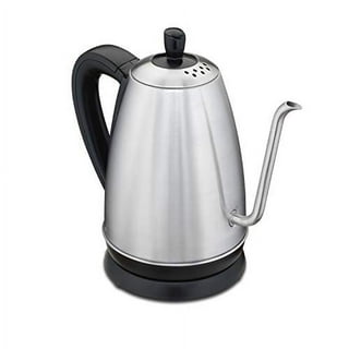  ToucanB Electric Gooseneck Kettle with Thermometer, Fast Heat  Pour Over Electric Kettle for Boiling Water Coffee and Tea, 100% Stainless  Steel Inner, 1350W Rapid Heating, 1.0 L, Built-in thermometer: Home 