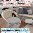 thumbnail image 5 of Boat Seat Cushion, Round Slow Rebound Cushion - Non-Slip Comfort - Suitable for Car, Office, Restaurant and Desk Chair - All-Season Seat Pad, 5 of 9