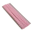 thumbnail image 3 of Cinta de encaje con bordado de margaritas de 15 yardas y 12 mm para manualidades de costura Rosado, 3 of 6