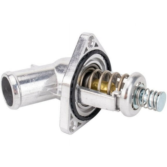 Water Pump Engine Coolant Thermostat Housing Assembly - Compatible with 2014 - 2020 Chevy Tahoe 2015 2016 2017 2018 2019