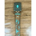 thumbnail image 5 of Intricate Deep Floral Pattern Tooled Western Belt, 5 of 9