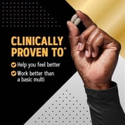 Mega Men Sport Multivitamin Caplets, Clinically Proven to Feel Better, For Athletic Performance Nutrition, Muscle Function, Antioxidants, B Vitamins, 90 Count