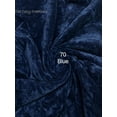 thumbnail image 3 of The Cozy Creations Set of 24 Velvet Placemats, Table Place Mats for Dining Table Decor Luxurious Velvet Wedding Christmas Party Decor Placemats, Blue Velvet Placemat, 13x18 Inch, 3 of 3