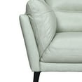 thumbnail image 6 of Modern Leather Sofa - 3 Seater Couch with Metal Legs - Stylish Living Room Seating, 6 of 8