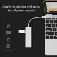 thumbnail image 2 of USB 3.0 HUB Type C to Ethernet RJ45 Gigabit LAN 3 Port Adapter, 2 of 4