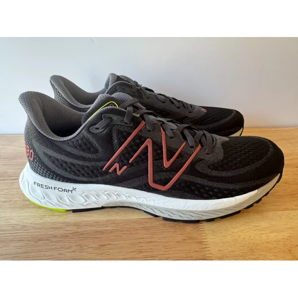 New Balance Fresh Foam X 880v13 Running Shoes Black Brick Red M880M13 Men's 11.5