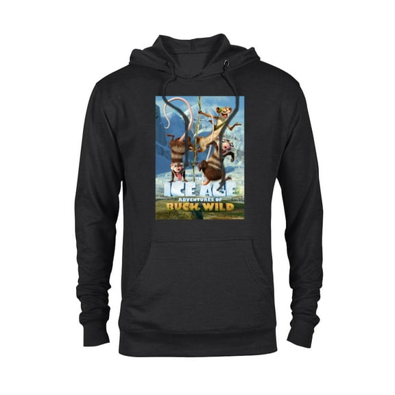 The Ice Age Adventures of Buck Wild - Pullover Hoodie for Adults - Customized-Black