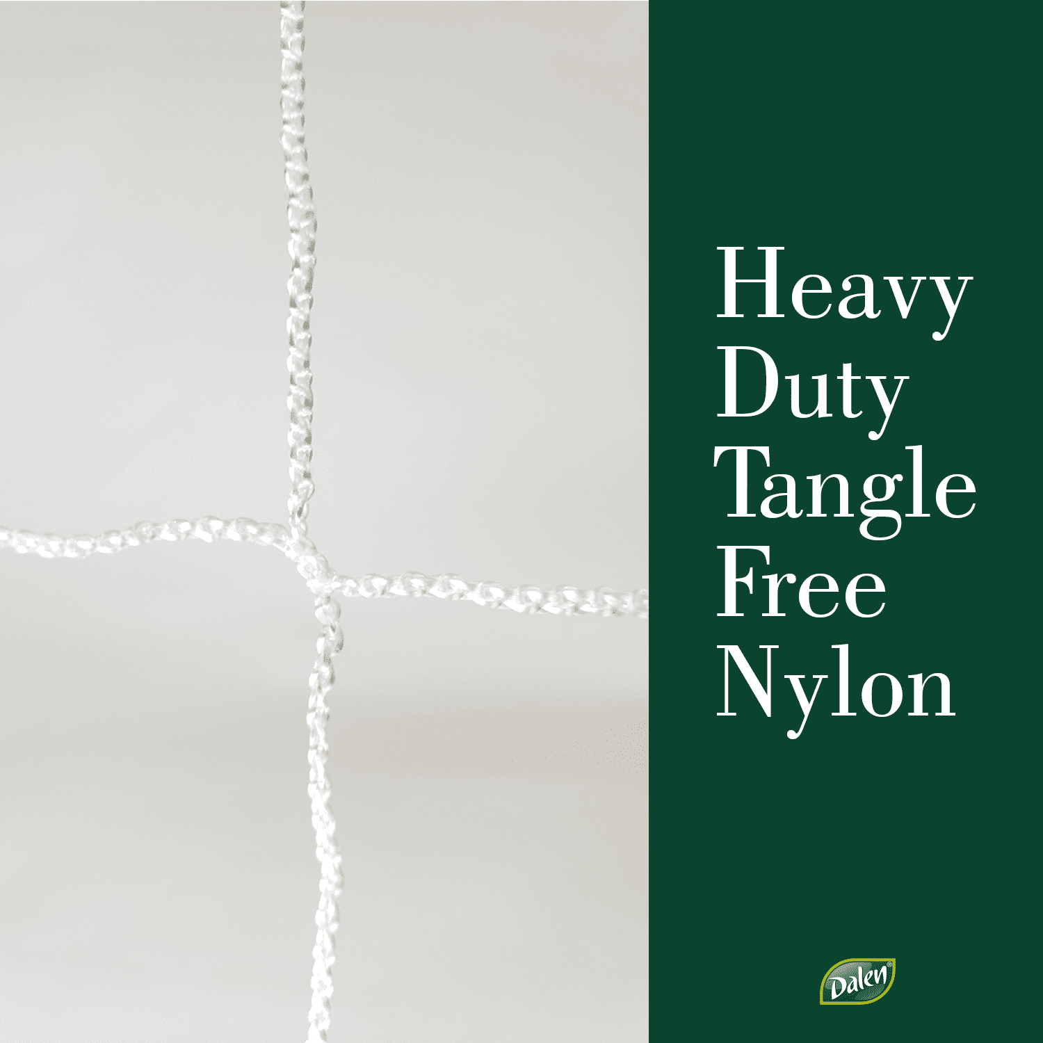 Dalen Trellis Netting Kit for Vertical Gardening – Heavy Duty Material – Tangle Free Nylon - 6" Mesh - 5/8 in Pole Structure