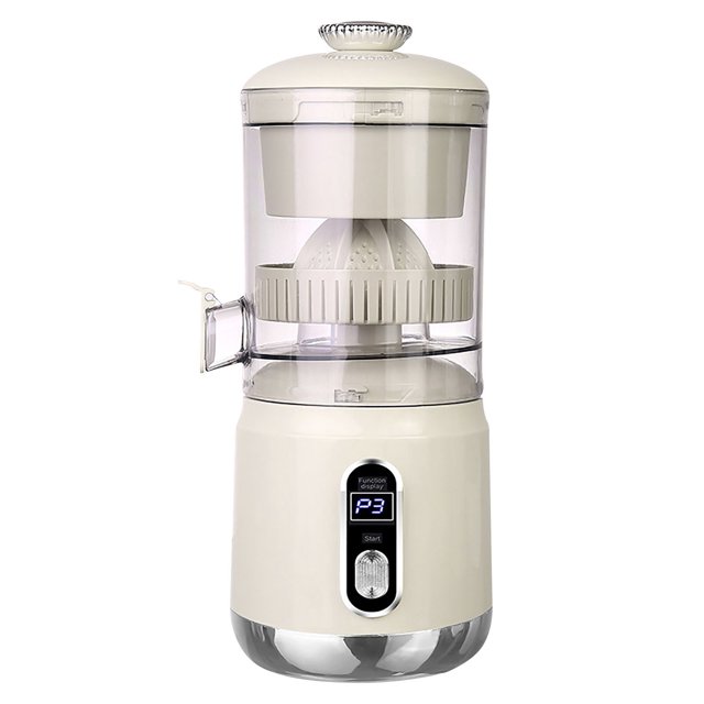 ABPWLY Fruit Mixer Blender Wireless Portable Orange Juicer, 1300mAh Battery, LCD Display, Non-Slip Base, 600ml Capacity, for Home, Travel, Easy Clean,Charging