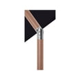 thumbnail image 4 of Meridian Furniture Amalfi Black Polyester Patio Umbrella with Base Set, 4 of 14