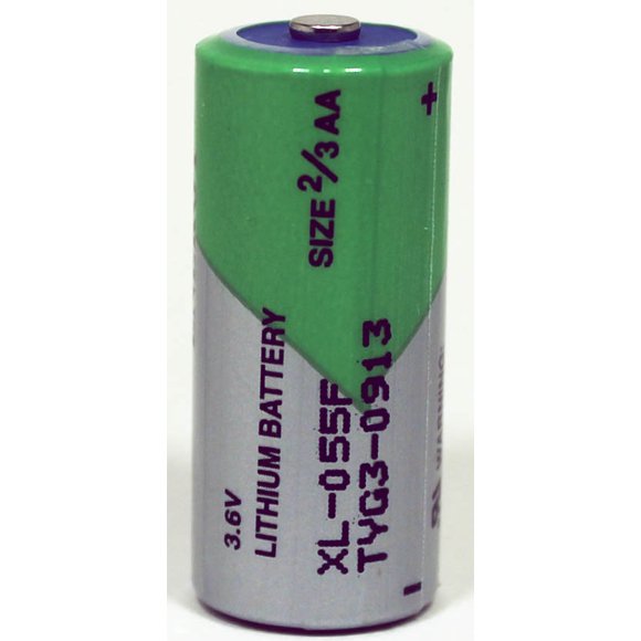 Xeno XL-055F ER14335 2/3AA STD 3.6V Lithium Thionyl Chloride Battery (Pack of 2)