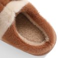 thumbnail image 4 of Drecage Toddler Kids Cute Bear Slippers Boys Girls Winter Warm Fuzzy Bedroom House Shoes, 4 of 5