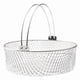 thumbnail image 1 of Cesta para Freidora de Aire Cesta de Malla de Acero Inoxidable con Asa Accesorio para Cocinar Freír Hornear Asar Función Adecuada para Cocina, 1 of 9