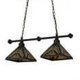 thumbnail image 4 of Meyda Tiffany 181816 Neuvo Mission 2 Light 32" Wide Linear Pendant - MultiColor, 4 of 4
