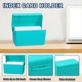 thumbnail image 1 of Caja para Guardar Tarjetas de Índice de 3 X 5 Pulgadas, Caja Organizadora para Guardar Tarjetas de Índice de 3 X 5 Pulgadas, Paquete de 4 Colores, 1 of 8