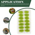 thumbnail image 3 of Miangastore Fake Grass For Modelling Simulated Grass Tuft Green Plastic 1 Box, 3 of 9