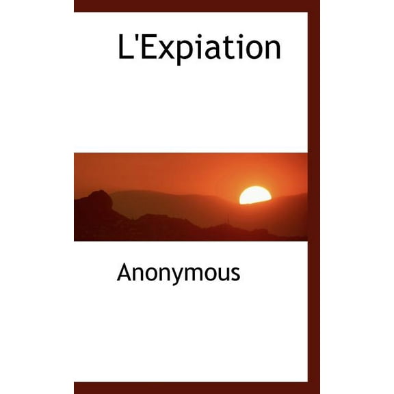 L'Expiation (Paperback)