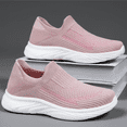 thumbnail image 3 of BERANMEY Breathable Mesh Running Shoes Women's Lightweight Slip-On Sneakers Comfortable Casual Tennis Shoes for Walking & Sports Casual Sneakers for Women and Men Couple Shoes, 3 of 6