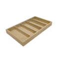 thumbnail image 4 of DYNWAVECA Plateau d'Exposition pour Lunettes Plateau de Présentation pour Lunettes Plateau de Rangement pour Montres Support pour Lunettes, Organisateur de Lunettes à 5 Compartiments, Boîte à Lunettes, Lin Kaki MDF, 4 of 10