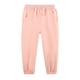 thumbnail image 1 of Pantalones largos para niños y niñas, pantalones de otoño e invierno, pantalones de chándal de color liso con cordón ajustable, pantalones de poliéster para niños., 1 of 5