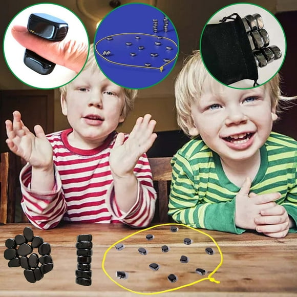 DPTALR Irregular Magnet Pocket Collection Set With 20 Irregular Physical Magnets Decompression Toy Magnets Shining Stones