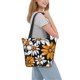 thumbnail image 2 of Balery Yellow White Daisy Pattern Bolsa de Hombro con Diseño, Bolsa Grande y Duradera, Bolsa Versátil para Compras, 2 of 6