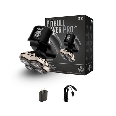 Pitbull Silver PRO SX5 | Head Shaver for Men| 2025 Version