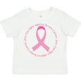 thumbnail image 3 of Inktastic Fight Against Breast Cancer Girls Toddler T-Shirt, 3 of 5