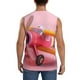 thumbnail image 4 of Balery Colorful Cartoon Biplane Camisetas sin mangas para hombre, absorbe la humedad y protege contra el mal olor.-Large, 4 of 7