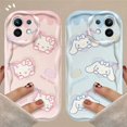 thumbnail image 2 of Hello Kitty Cinnamoroll Wave Case For Xiaomi Mi 13T Pro 12T 11 Lite 5G NE 11i 12 13 10T 10i POCO X3 Pro NFC X4 GT X6 X5 F3 F4 F5, 2 of 5