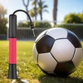 thumbnail image 4 of Sports Ball Pump Portable Air Pump Ball Inflator with Needle Storage Push And Pull Inflating System Hand Pump for Volleyball Basketball Soccer Football Rugby, 4 of 8