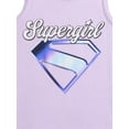 thumbnail image 3 of Supergirl Girls Crest Mineral Wash Graphic Tank Top, Sizes 4-16, 3 of 3