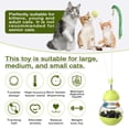 thumbnail image 2 of Bola dispensadora de golosinas Cat Toy TLKNG Wobble para gatos de interior, 2 of 6