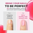 thumbnail image 3 of modelones Nail Strengthener, 8-in-One Nail Ridge Filler Base Coat Nail Polish Repair Nail Growth Treatment for Thin and Damaged Nails, Jelly Pink, 15ml, 3 of 10