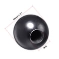 thumbnail image 2 of 5Pcs Thermoset Ball Knob M16 Female Threaded Machine Handle 45mm Dia. Black, 2 of 5