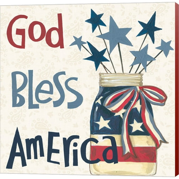 American Country II by Anne Tavoletti, Canvas Wall Art