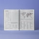 thumbnail image 3 of Libreta agenda Ejecutiva Ferrini Argollado Blocco Giovane Femme 128h 3 pack, 3 of 5