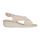 thumbnail image 1 of Sandalias Modare Mujer Cremita Plataforma 3.5cm beige 24.5, 1 of 10