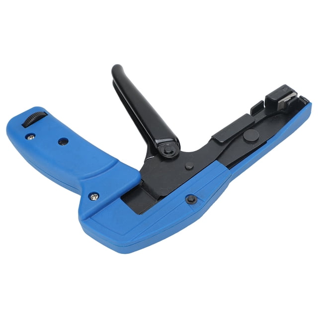 Pistola para bridas de cables de acero fundido a presión, herramienta para cierre de cremalleras con corte al ras y mango de acero para nailon