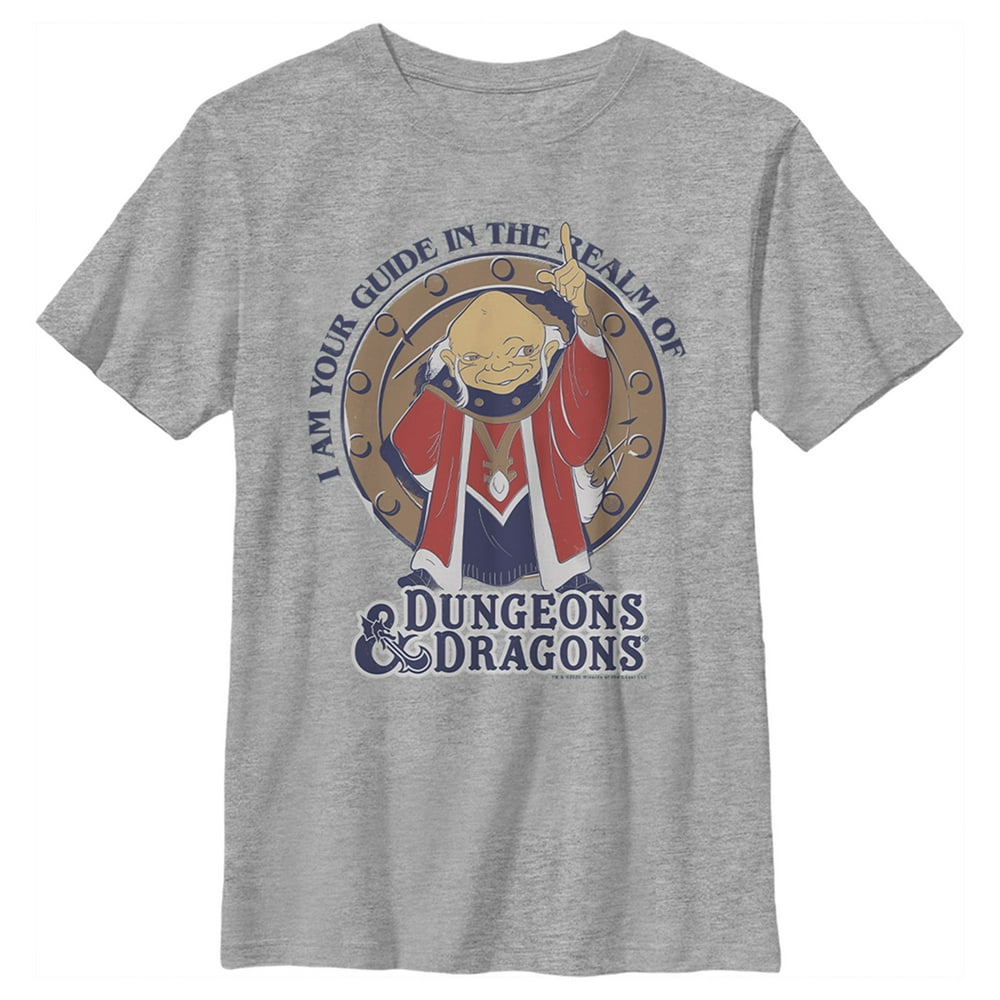 Dungeons & Dragons Boy's Dungeons & Dragons Dungeon Master Guide Cartoon TShirt