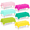 Rose Red Yellow Pink Green-12, variant on 12 Pack Rectangle Disposable Plastic Tablecloths, Rose Red Yellow Pink Green, For Summer Luau Birthday Picnic Parties