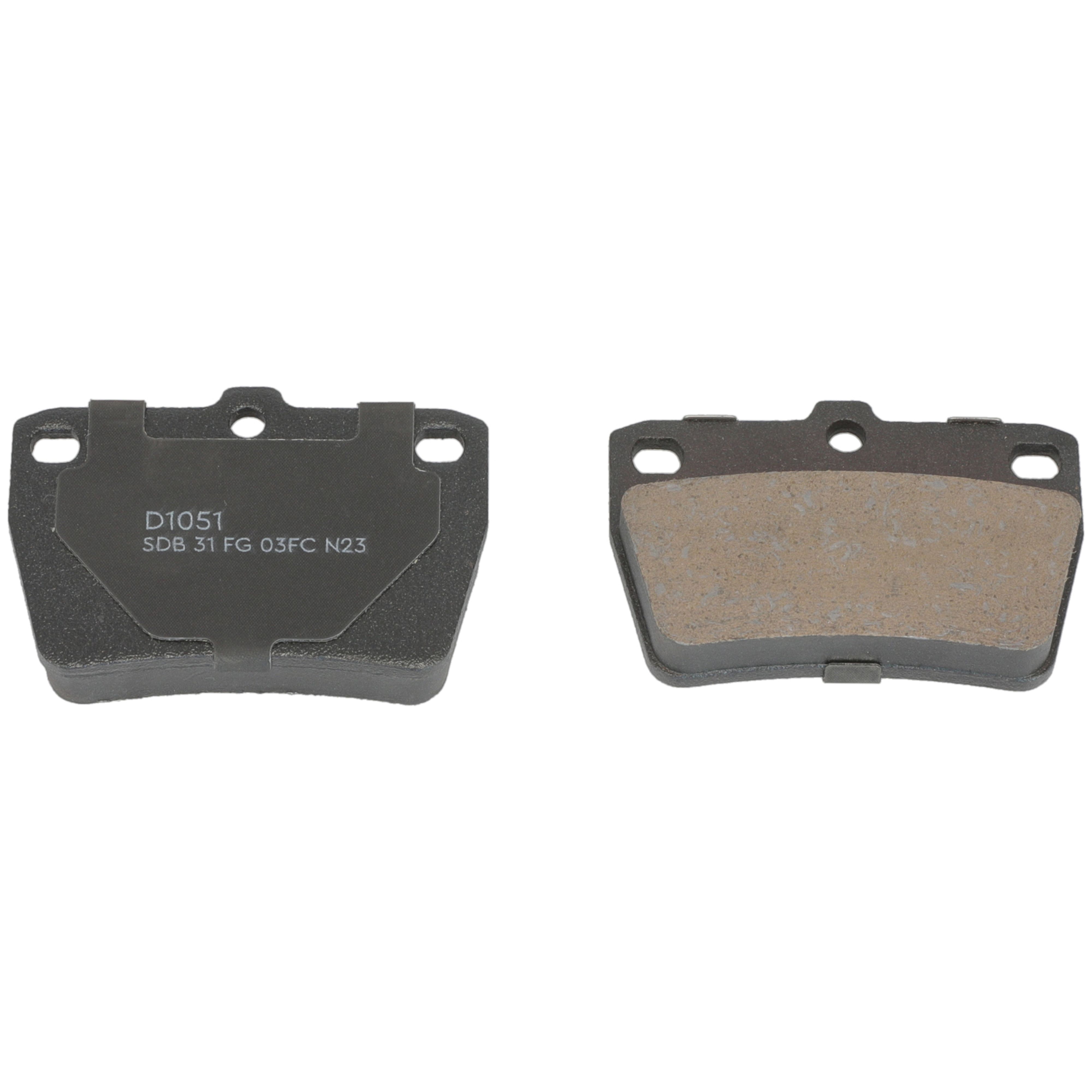 Winstop Brake Pad Set, Rear WS.1051.0.C, Toyota RAV4 2005-2004
