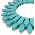 thumbnail image 2 of Juego de 2 Espejos Honiway 30 cm Madera Estilo Costero Cian con Diseño Sunburst, 2 of 8