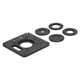 thumbnail image 1 of Placa abatible para máquina de corte placa de inserción de mesa de enrutador de aluminio para bancos de carpintería placa de mesa de enrutador ANGGREK Otros, 1 of 8