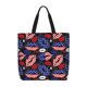 thumbnail image 1 of Balery American With Lips Bolsa de Mano para Mujeres con Cremallera, Bolsa de Gimnasio con Compartimentos, Bolsa para Laptop, Bolsa para Trabajo, 1 of 7